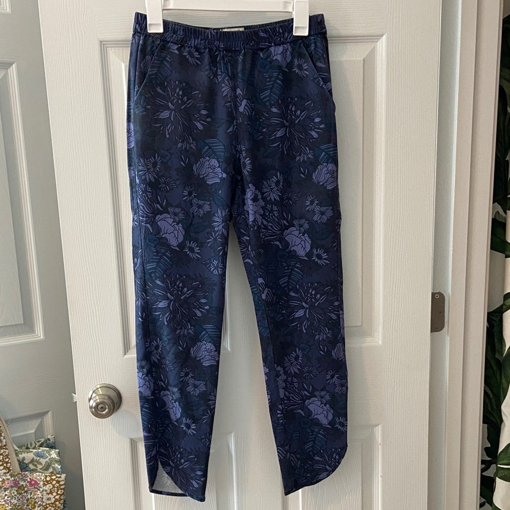 Women’s Marine Layer Blue Floral Pants